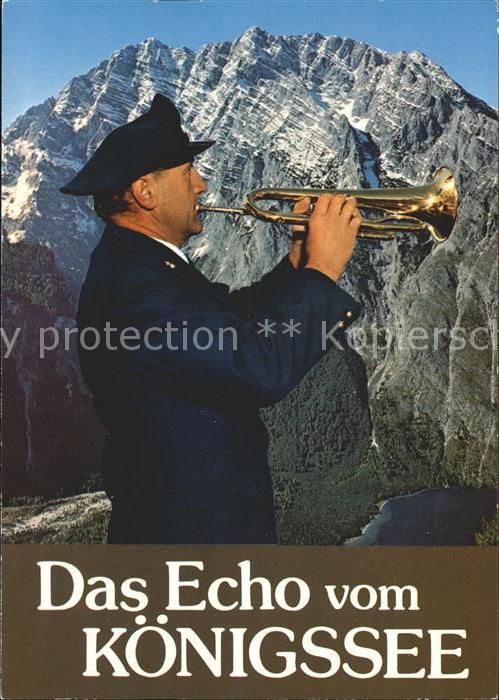 Trompeter Echobläser Watzmannwand Königssee