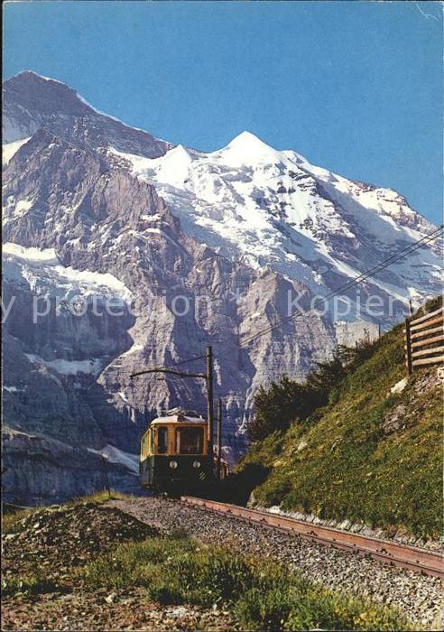 Eisenbahn Kleine Scheidegg Silberhorn