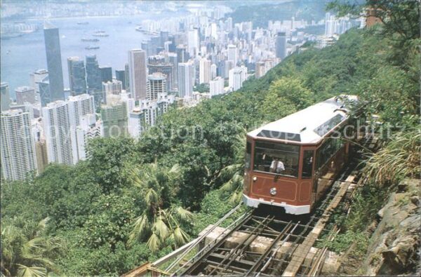 Zahnradbahn Hong Kong Peak Tramway