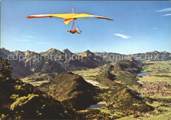 Drachenflug Tegelberg Füssen Allgäuer Alpen
