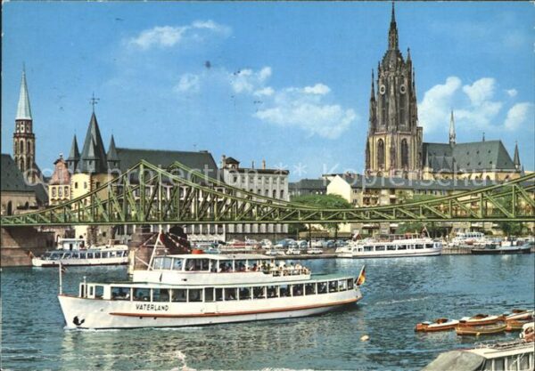 Motorschiffe Vaterland Frankfurt am Main Rententurm