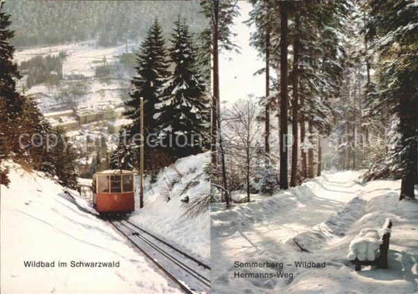 Zahnradbahn Wildbad Schwarzwald Hermanns-Weg
