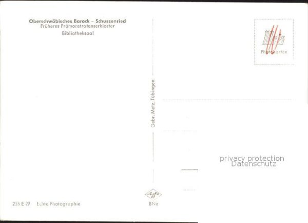 Bibliothek Library Saal Oberschwäbisches Barock Schussenri – Bild 2