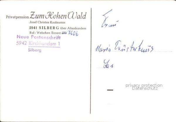 Liederkarte Unser Silberglied – Bild 2