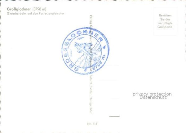 Zahnradbahn Grossglockner Gletscherbahn Pasterzengl – Bild 2