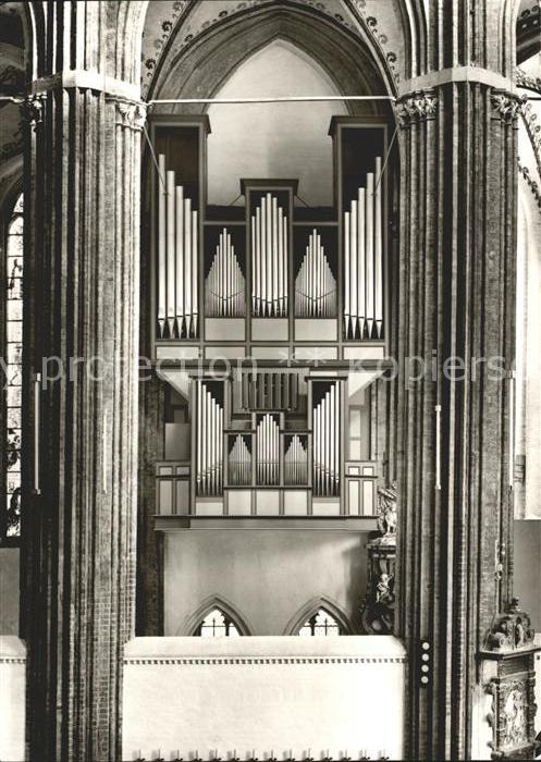 Kirchenorgel Totentanzorgel Lübeck Marienkirche