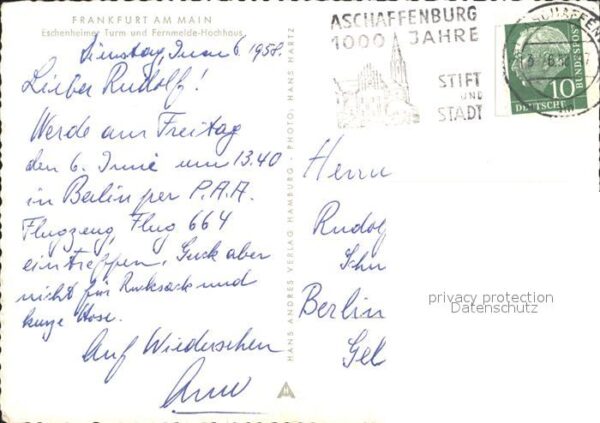 Strassenbahn Frankfurt am Main Eschenheimer Turm Fer – Bild 2