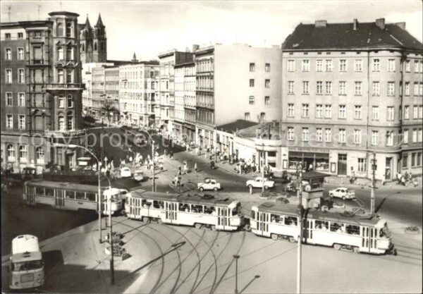 Strassenbahn Magdeburg Hasselbachplatz