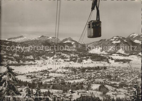 Seilbahn Nebelhorn Oberstdorf