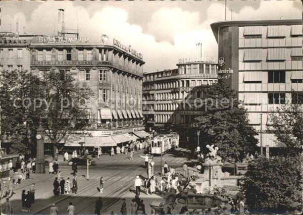 Strassenbahn Düsseldorf Corneliusplatz