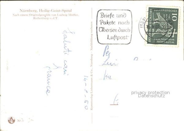 Moessler L. Nürnberg Heilig-Geist-Spital – Bild 2