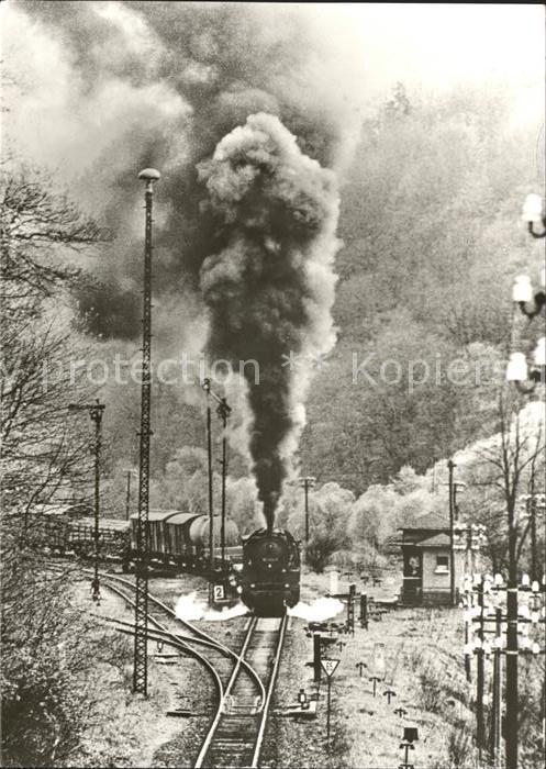 Lokomotive Baureihe 50 Ausfahrt Elsterberg