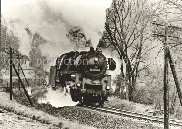 Lokomotive Dampflokomotive Baureihe 58.30 Gera-Süd