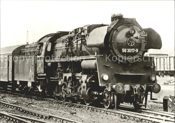 Lokomotive Dampflokomotive 58 3017-9 Oelsnitz