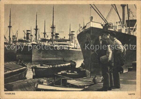 Dampfer Oceanliner Hamburg Hafen