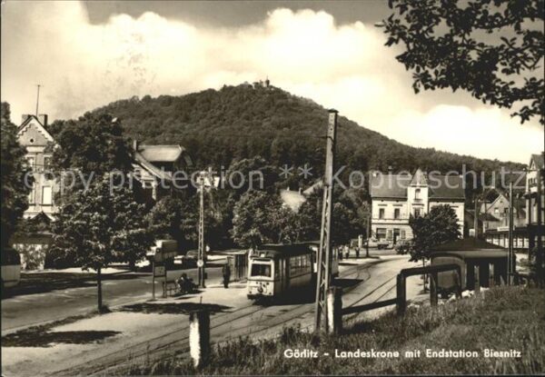 Strassenbahn Görlitz Landeskrone Endstation Biesnitz