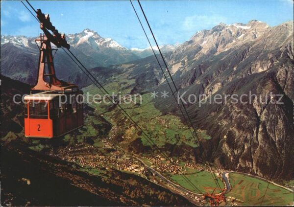 Seilbahn Venet Landeck Hoher Riffler Parseiergru