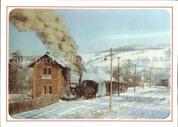 Lokomotive Schmalspurbahn Wolkenstein-Jöhstadt Bah
