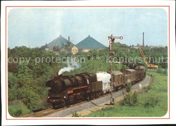 Lokomotive 58 3032 Güterzug Ronneburg