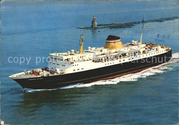 Faehre Ferry Bac Traghetto-- M.S. Koningin Juliana