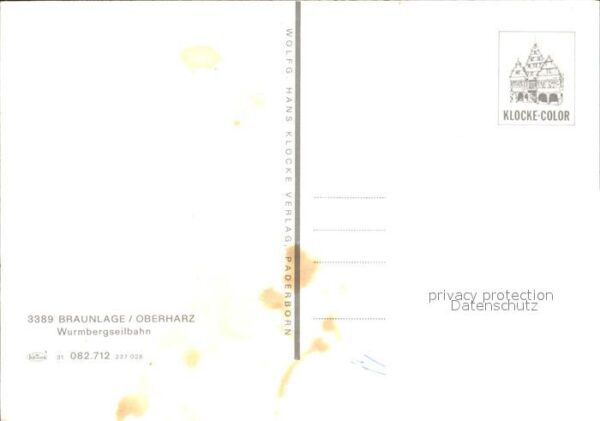 Seilbahn Wurmberg Braunlage Oberharz – Bild 2