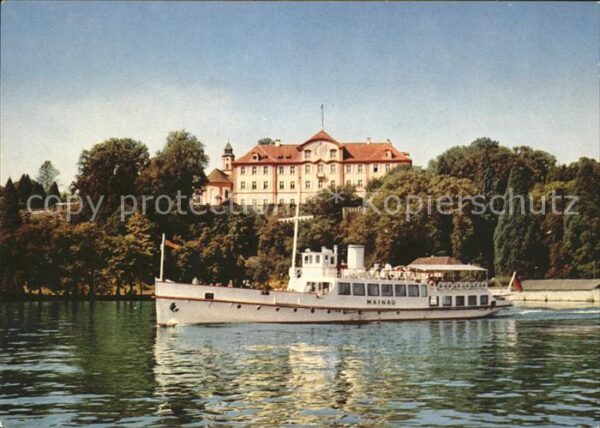 Motorschiffe Insel Mainau Bodensee Deutschordensschl