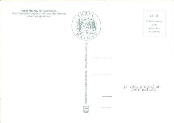 Motorschiffe Insel Mainau Bodensee Deutschordensschl – Bild 2