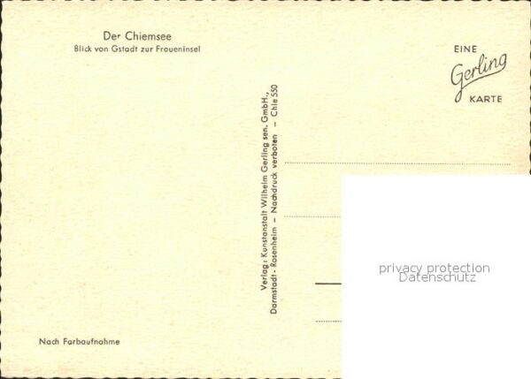 Dampfer Seitenrad Chiemsee Gstadt Fraueninsel – Bild 2