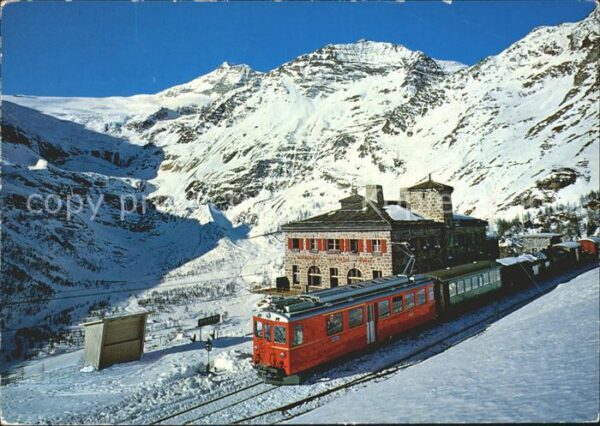 Zahnradbahn Alp Grüm Palügletscher