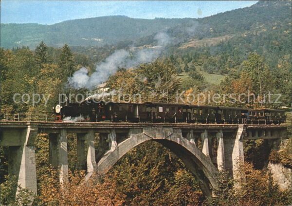 Eisenbahn Tiefengrabenbrücke Steyrdurchbruch Lok