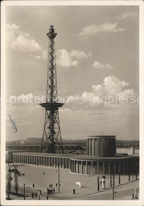 Funkturm Berlin Ausstellungshalle Deutschlandhal