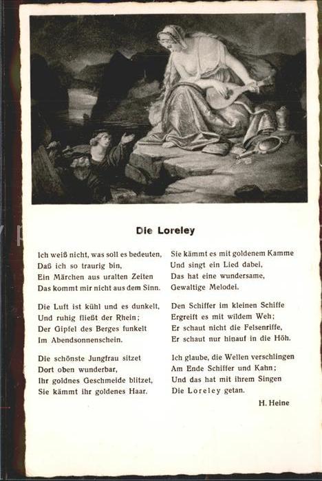 Heine Heinrich Die Loreley