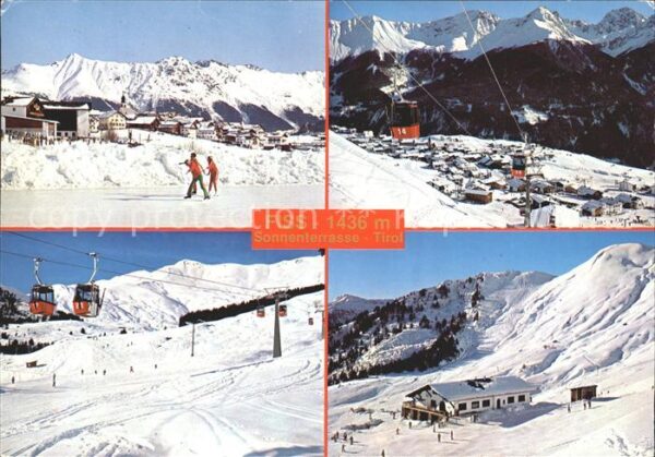Fiss Tirol Sonnenterrasse Tirol Eislauf Seilbahn B