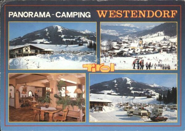 Westendorf Tirol Panorama Camping Teilansichten Gaststub