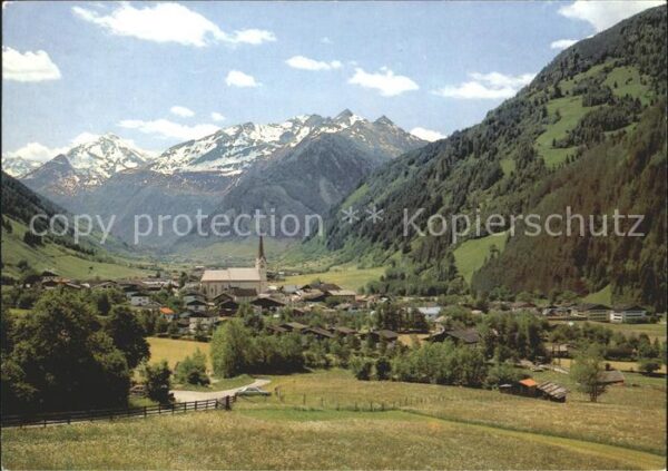 Rauris Panorama am Hohen Sonnblick