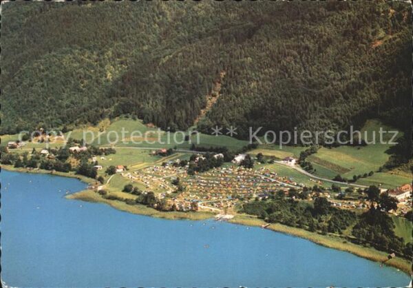 Ossiachersee Camping Terrassen Berghof Camping Mentl