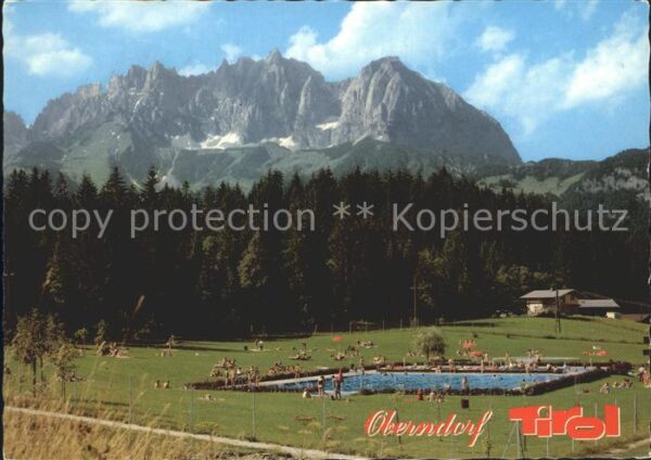 Oberndorf Tirol am Wilden Kaiser Freischwimmbad