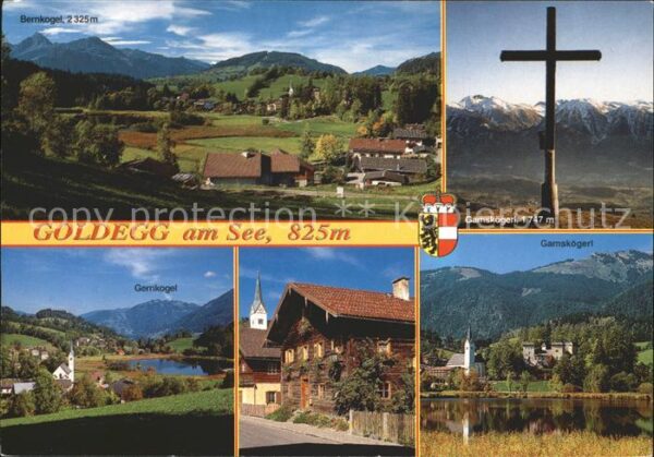 Goldegg mit Bernkogel Gernkogel Gamskogel Gipfe