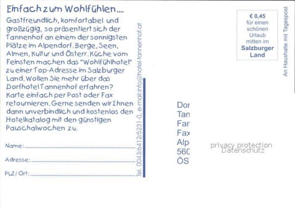 St Johann Pongau Salzburg Dorfhotel Tannenhof  Panorama – Bild 2