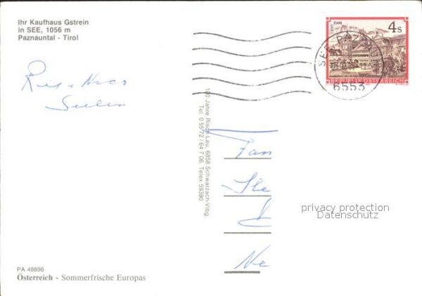 See Tirol Teilansicht Kirche Paznauntal – Bild 2