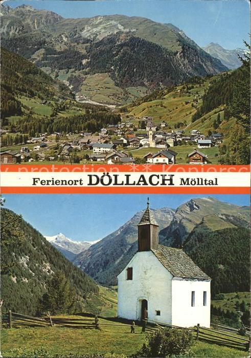 Doellach Kaernten im Mölltal Panorama Ranacher Kirche