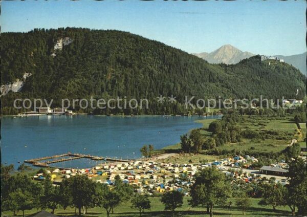 Ossiachersee ampingplatz Ossiacher See mit Burguine