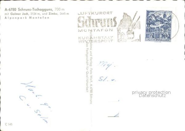 Schruns Vorarlberg mit Tschagguns und Golmer Joch Panorama – Bild 2