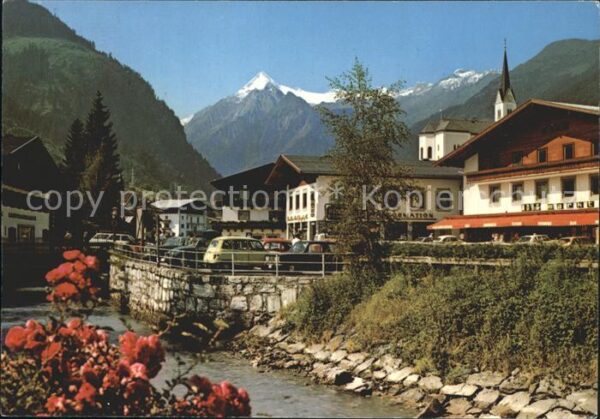Kaprun Kapruner Ache mit Kitzsteinhorn