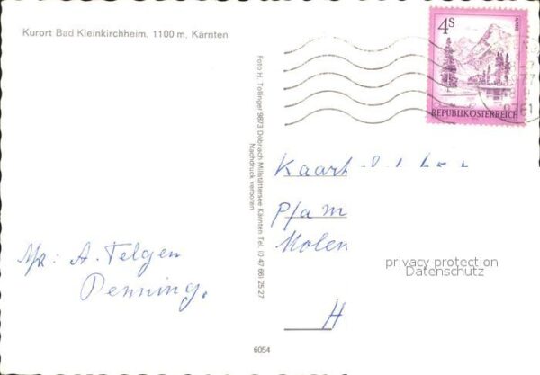 Bad Kleinkirchheim Kaernten Totalansicht – Bild 2