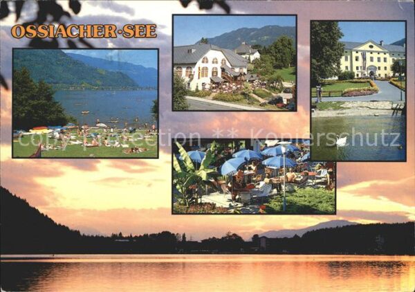 Ossiachersee Strandleben Camping Mentl Camping Bergh
