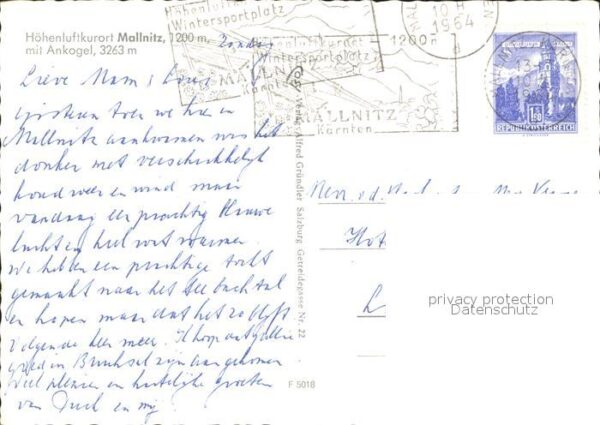Mallnitz Kaernten mit Ankogel – Bild 2