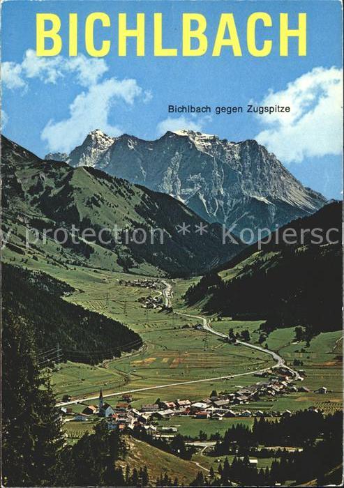 Bichlbach mit Zugspitze