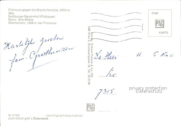 Filzmoos mit Bischofsmütze Salzburger Bauernhof – Bild 2