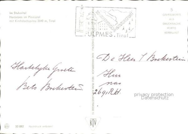 Herzebenalm im Pinnistal mit Kirchdachspitze Stubai – Bild 2